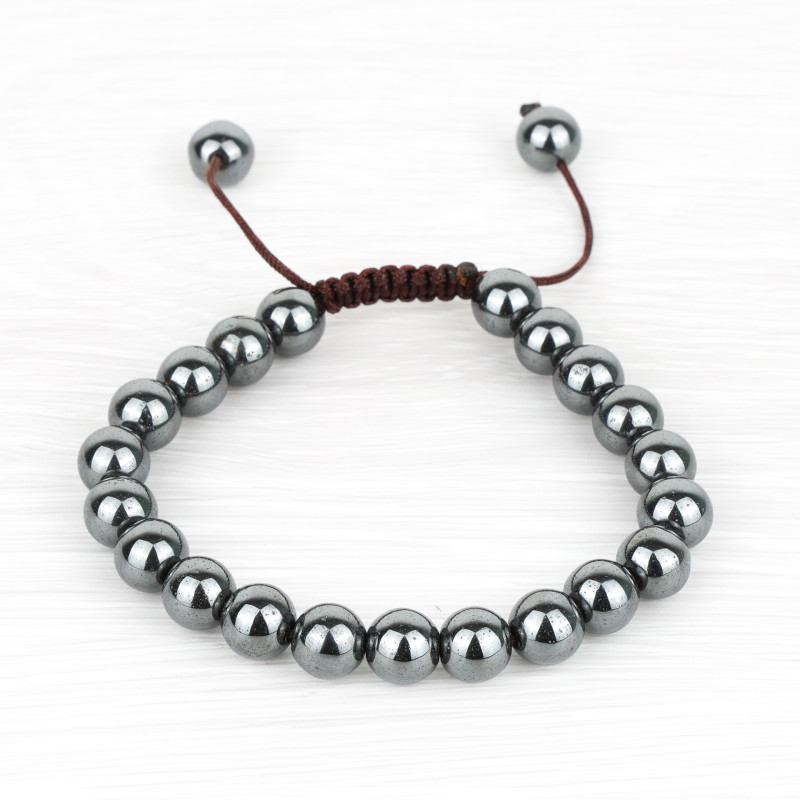 Bracelet mâlâ hématite