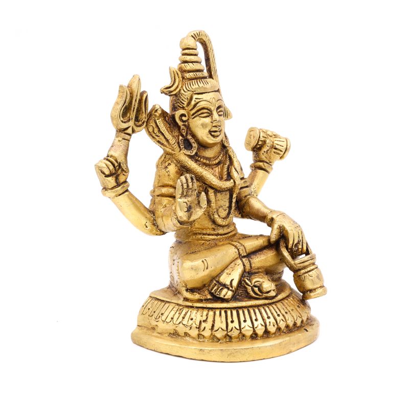 Statue du dieu hindou Shiva - 13 cm