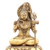 Statue de Shiva en laiton - 26 cm