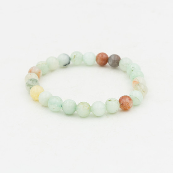 Bracelet amazonite multicolore