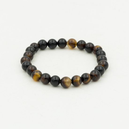 Bracelet onyx noir