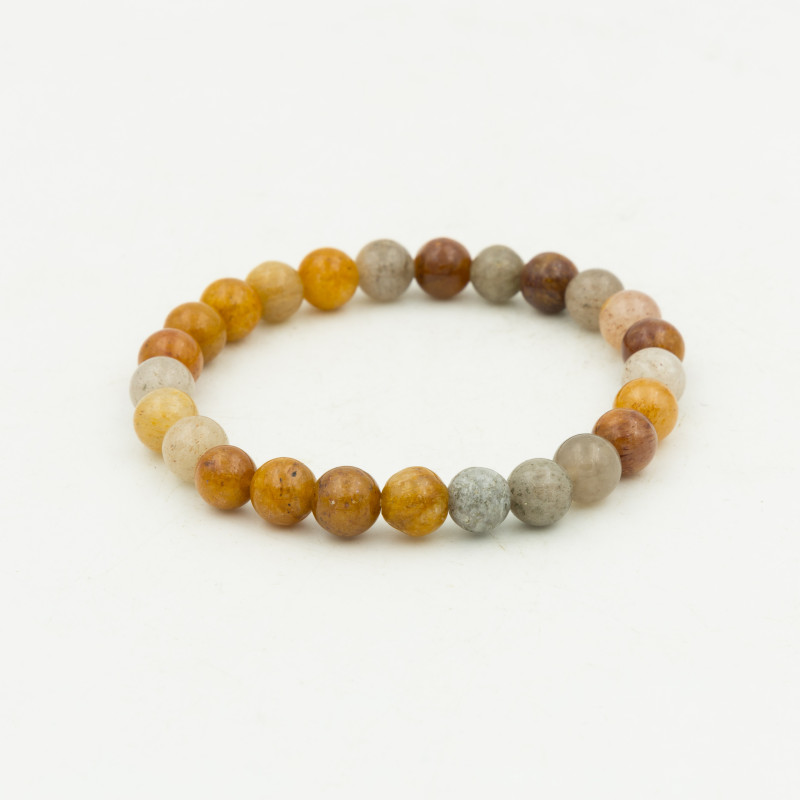 Bracelet agate multicolore