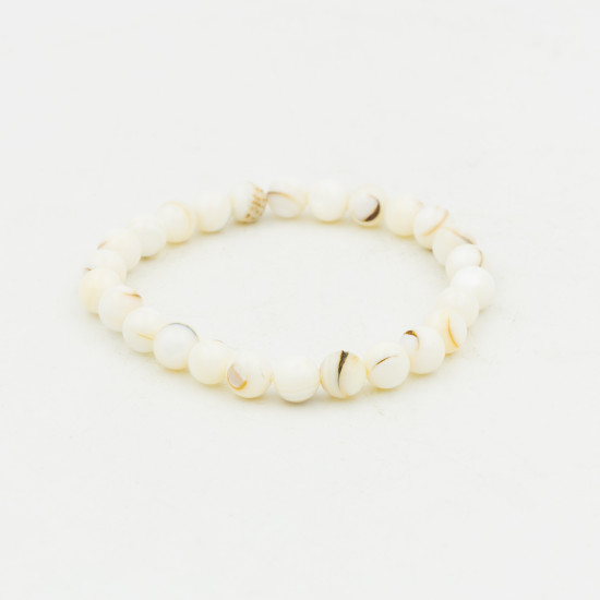 Bracelet coquillage blanc