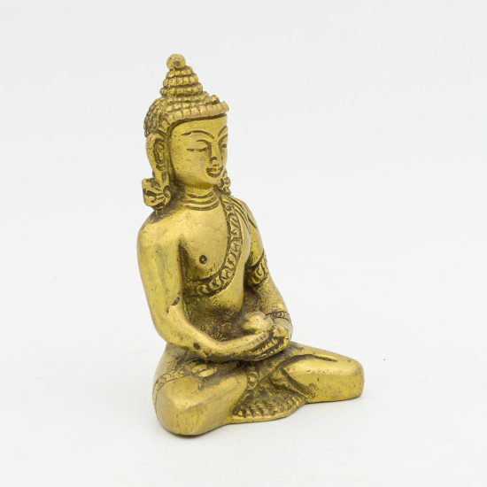 Statuette de Bouddha Amitabha en laiton - 8 cm