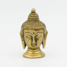 Petite tête de bouddha en laiton - 6,5 cm