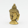 Petite tête de bouddha en laiton - 6,5 cm