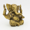 Petite statue de Ganesh en laiton - 10 cm