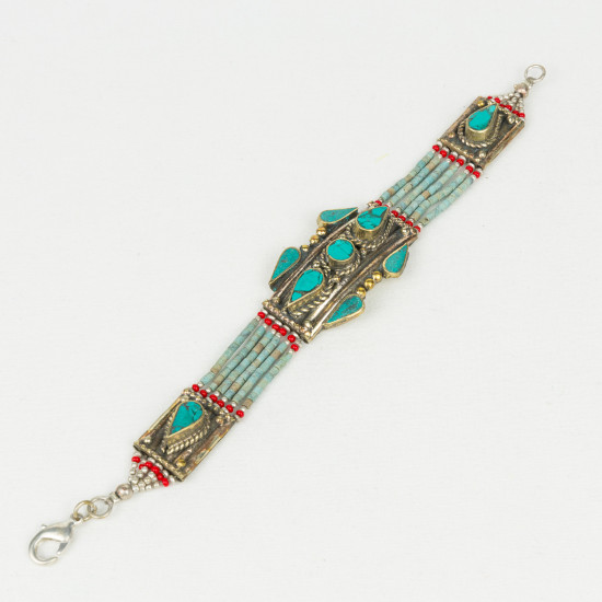 Bracelet tibétain Firoza Akasa