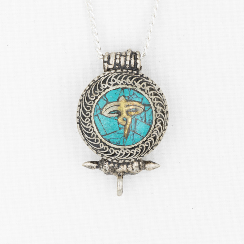 Pendentif ghau turquoise