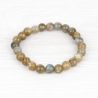 Bracelet labradorite verte