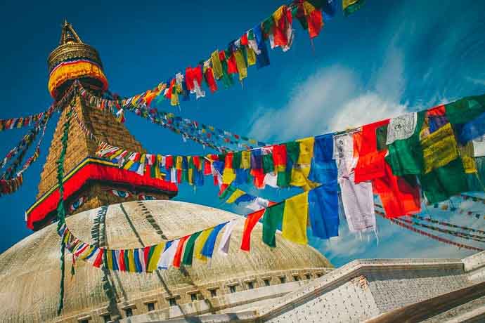 Les drapeaux de prière tibétains : c'est quoi ?